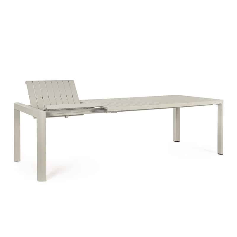Mobilier de jardin Bizzotto table extensible beige Kiplin 10 places Lille piscine & spa