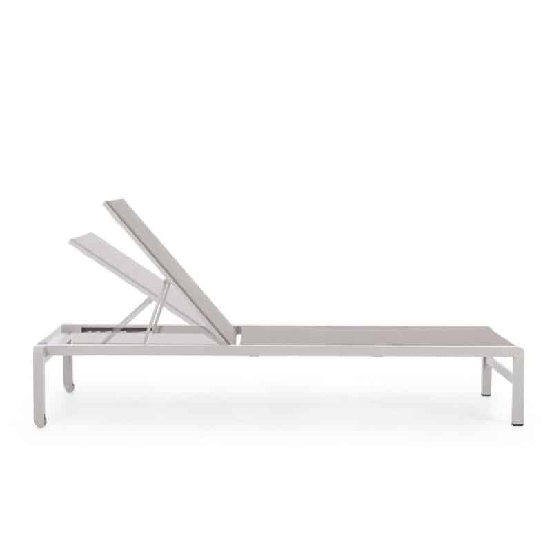 bain de soleil Konnor beige Bizzotto extérieur déco Lille Piscine & Spas